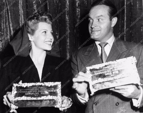 candid Bob Hope Rita Hayworth and their awards 2715-09