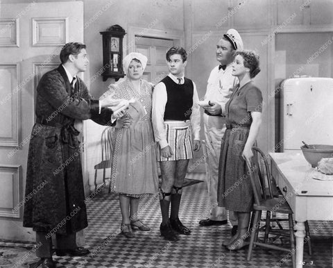 Tom Brown in garters comedy film Three Son o' Guns 2736-17