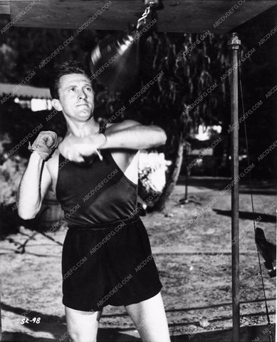 Kirk Douglas working the speed bag film noir Champion 2749-05