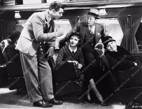 Clark Gable Claudette Colbert film It Happened One Night 2766-28