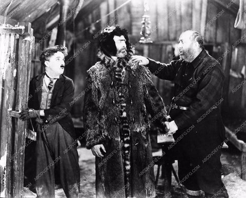 Charles Chaplin Mack Swain silent film The Gold Rush 2813b-05