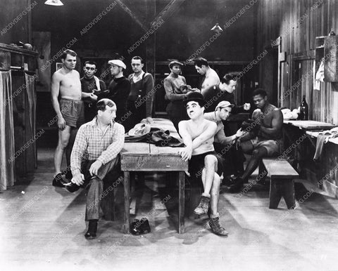 Charles Chaplin Hank Mann silent film City Lights 2813b-06