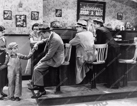 Dickie Moore child star in a baseball sports bar film scene 2816-26