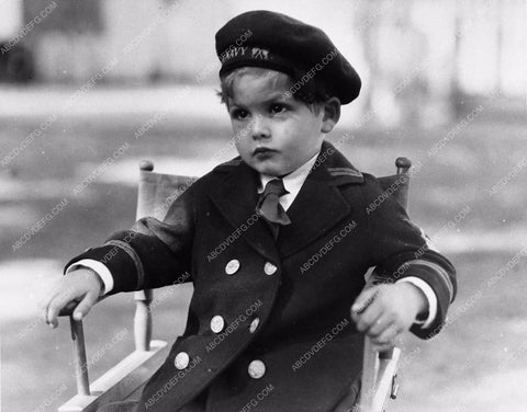 Dickie Moore portrait child star in sailor captain uniform 2816-36