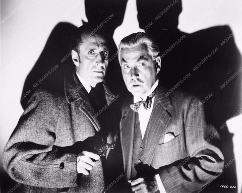 Basil Rathbone Nigel Bruce Sherlock Holmes Faces Death 2818-12