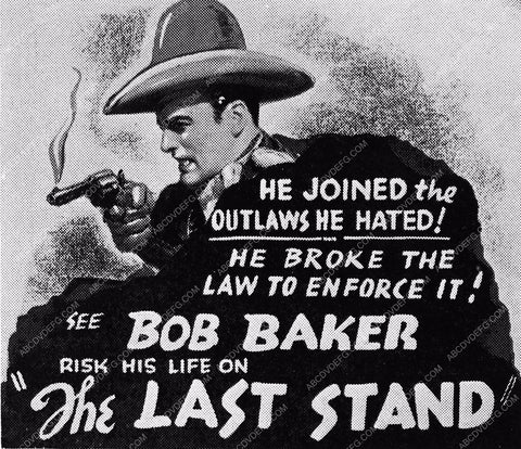 Bob Baker western film The Last Stand 2818-35