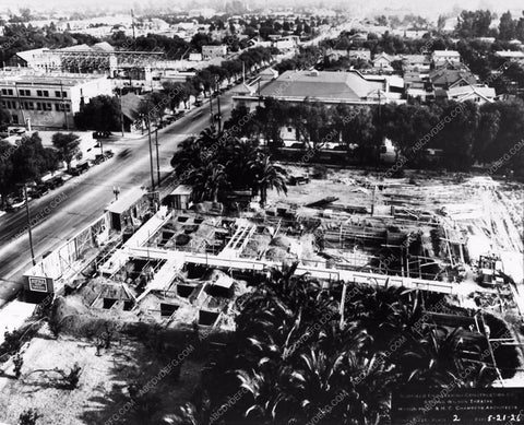 1926 historic Hollywood L.A. Vine St. Theatre under construction 2877-17