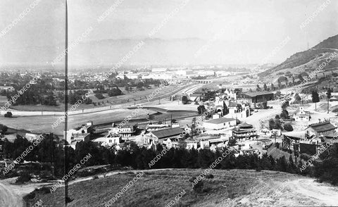 2878-013 circa 1918 historic Los Angeles Hollywood Universal Studios and backlot 2878-013