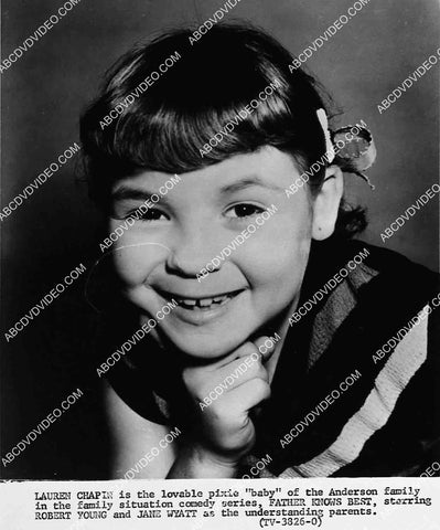 2883-029 Lauren Chapin portrait TV Father Knows Best 2883-029