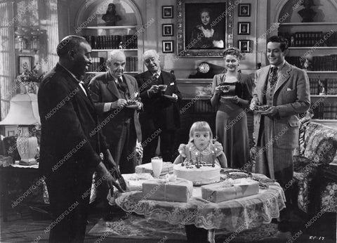 child star Patti Hale blowing out birthday cake crime film I Was Framed 2890-15