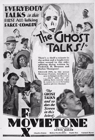 Charles Eaton add slick film The Ghost Talks 2908-35