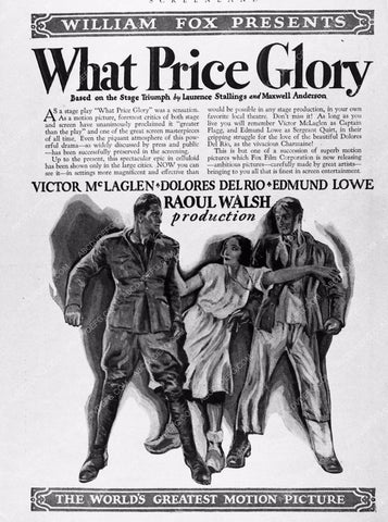 ad slick Dolores Del Rio What Price Glory 2909a-07