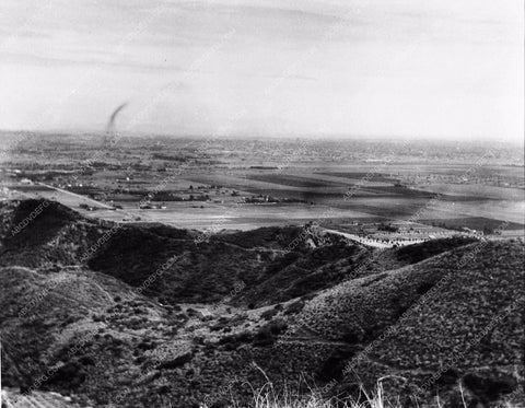 historic Los Angeles Hollywood long shot from Lookout Mountain 1910 2924-16