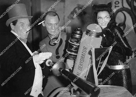 2929-024 Burgess Meredith, Frank Gorshin, Lee Meriwether film Batman 2929-024