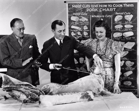 Pete Smith Sally Payne Phillip Terry short subject culinary carving 2949-03