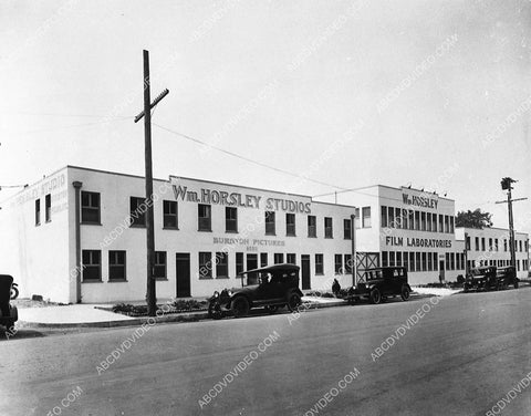 historic Los Angeles Hollywood 1922 William Horsley Studios Sunset near Gower 3033-13