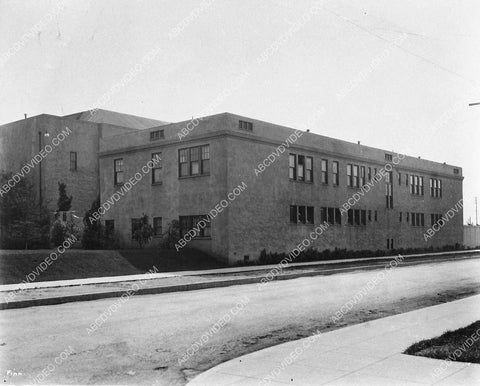 historic Los Angeles Hollywood 1924 FBO Studios dressing room building #2 at Gower 3033-20