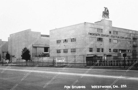 historic Los Angeles Hollywood 1940 20th Century Fox Studios in Westwood 3034-02