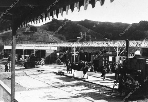 historic Los Angeles Hollywood 1915 Universal Studios outdoor stages 3034-17