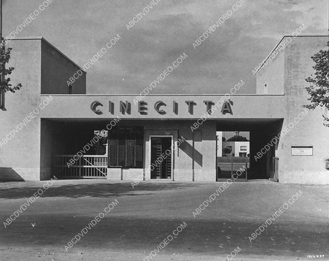 historic Rome Italy Cinecitta Film Studios 3044-06