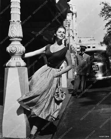 Pier Angeli full length candid Flame and the Flesh 3090-02