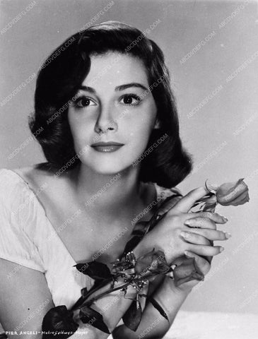 Pier Angeli with rose MGM portrait 3090-09