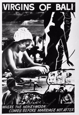 art still exploitation film Virgins of Bali 3101-02