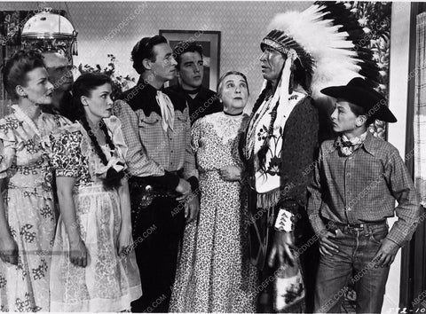 Sarah Padden Lash LaRue Eddie Dean western film Prairie Outlaws 3186-17