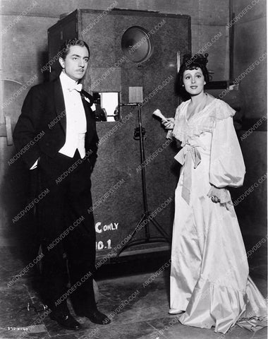William Powell Luise Rainer behind the scenes MGM Studios 3201-19