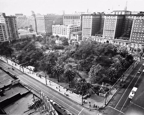 1951 historic Los Angeles Hollywood Pershing Square 3201-30