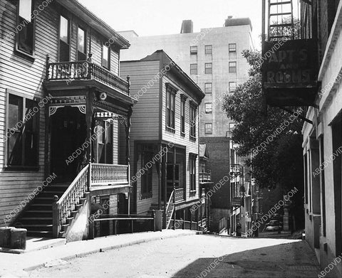 historic Los Angeles Hollywood April 1953 Clay St near 4th 3202-08