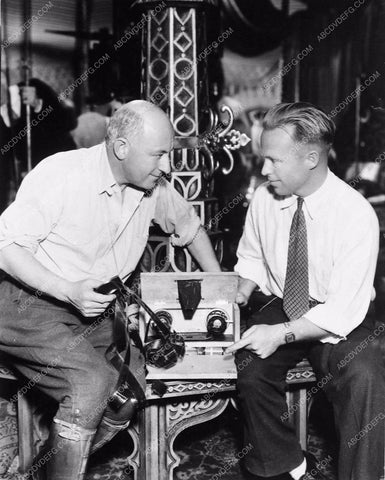 C.B. DeMille and Kenny DeLand assistant cameraman 3203-05