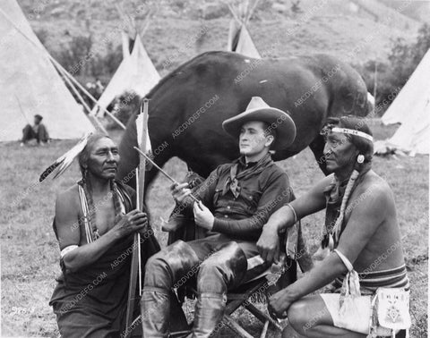 Tim McCoy with Native Indians 3218-28