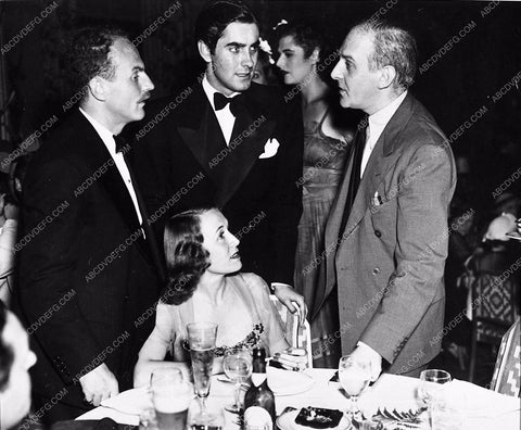 Tyrone Power Darryl Zanack Walter Winchell 3229-08