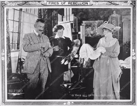 ad slick Lon Chaney Sr Fires of Rebellion 3229-17