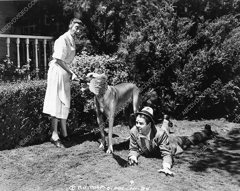 Almira Sessions Arthur Lake and the dog film Blondie in Society 3246-17