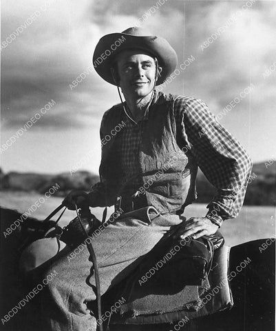Glenn Ford on horseback film Texas 3273-14
