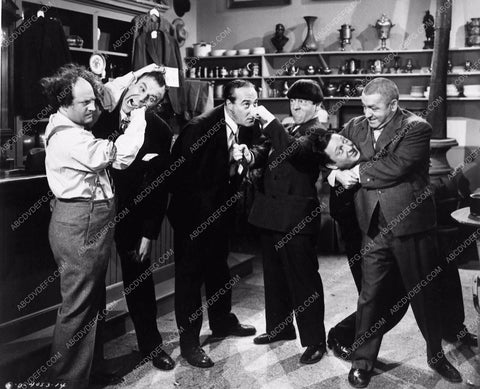 Three Stooges Moe Larry Curly short subject 3 Loan Wolves 3278a-17
