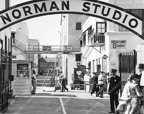 historic Los Angeles Hollywood Paramount Studios made up as Norman Studios 3364-11
