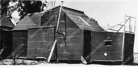 historic Hollywood business 1893 Thomas Edison's Black Maria studio in New Jersey 3364-13