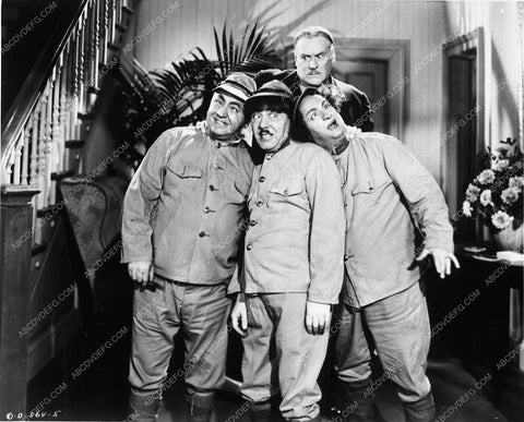 Three Stooges Moe Larry Curly Vernon Dent comedy The Yoke's on Me 3389-32