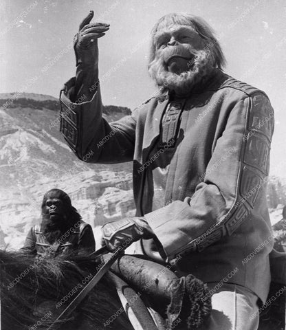 Maurice Evans sci-fi film Beneath the Planet of the Apes 3406-07