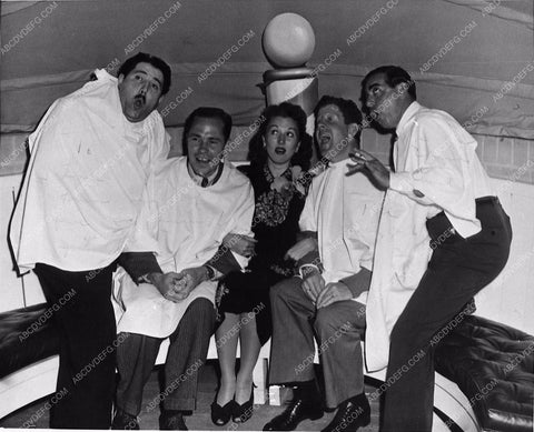 Rudy Vallee Ginny Simms Harold Peary Eddie Cantor singing away 3414-28