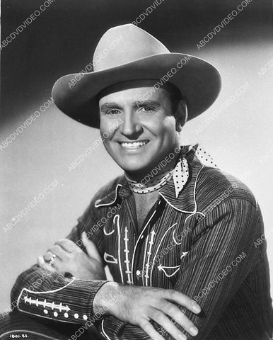 singing cowboy Gene Autry portrait 3417-33