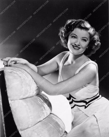 Myrna Loy on chaise lounge portrait 3444-29