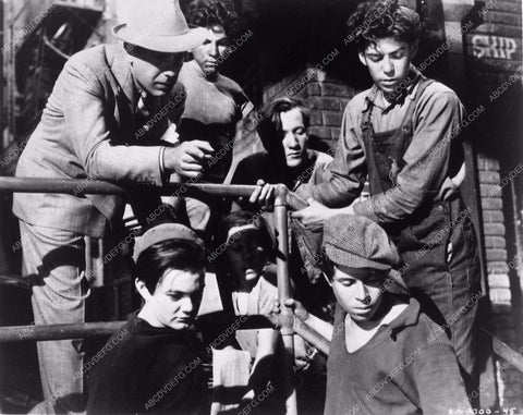 Humphrey Bogart Leo Gorcey & Dead End Kids film Dead End 3466-11