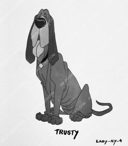 animated character Trusty film Lady and the Tramp 3469-16