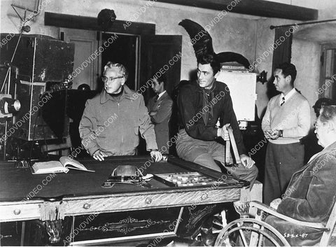Gregory Peck Lionel Barrymore and huge Technicolor camera film Duel in the Sun 3495-21