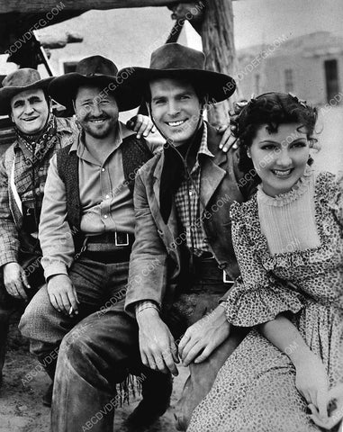 Jack Oakie Fred MacMurray Jean Parker film The Texas Rangers 3497-05