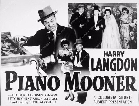ad slick Harry Morgan Piano Mooner 3506-31